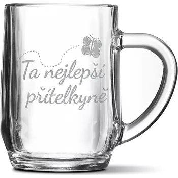 Sklenice Sablio Půllitr Ta nejlepší přítelkyně: 0,5