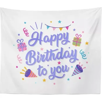 deka Sablio Deka Happy birthday to you 3: 150x120 cm