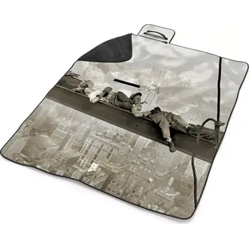 deka Sablio Plážová deka Ležící zedníci na traverze: 200x140 cm