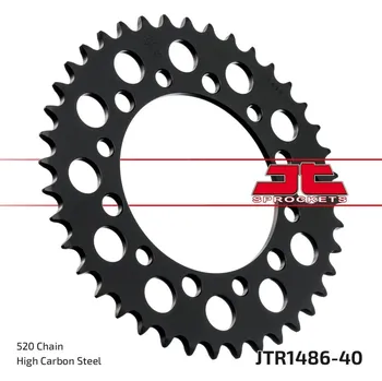 Řetězová sada pro motocykl Řetězová rozeta JT JTR 1486-40 40 zubů, 520