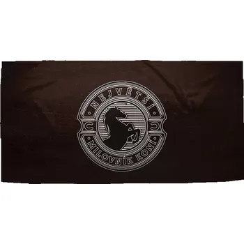 Sablio Ručník Největší milovník koní - 70x140 cm