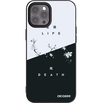Pouzdro na mobilní telefon Picasee silikonový černý obal pro Apple iPhone 12 Pro Max - Živý - Mrtvý