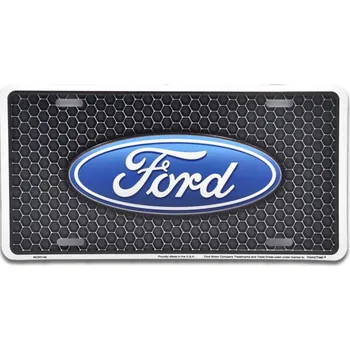 Plechová cedule Americká SPZ Ford Honeycomb Grill