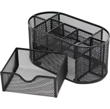 Oválný drátěný organizér se zásuvkou (ORS1)