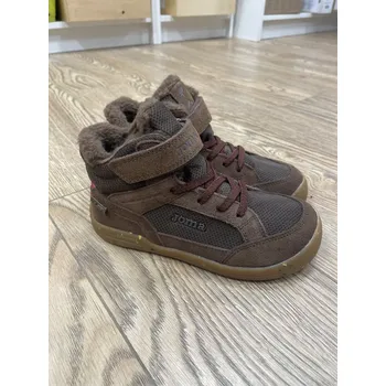 Zimní barefoot boty s membránou - COCO JUNIOR BAREFOOT 2524 BROWN, JOMA Velikost: 33