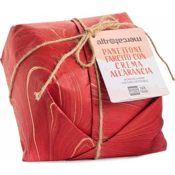 Cukrovinka AltroMercato Panettone s pomerančovým krémem a čokoládou 750 g
