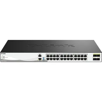 Switch D-Link DXS-3130-28/E 28-Port 10G Multi-Gigabit Layer 3 Stackable Managed Switch with 25G Uplinks DXS-3130-28/E