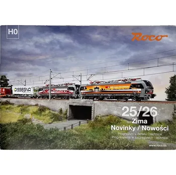 Modelářství Roco katalog novinek zima 2025/2026 v češtině a polštině