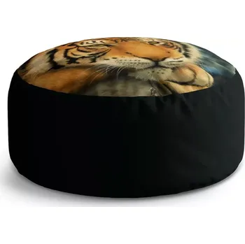 Taburet Sablio Taburet Circle Tygr: 38x48 cm