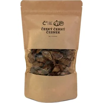 Přírodní produkt Č3 Český černý česnek neloupaný v sáčku