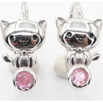 Náušnice Stříbrné dětské náušnice