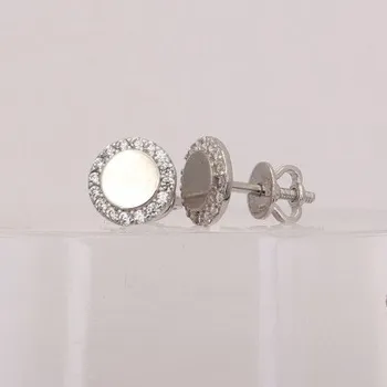 Náušnice Zlaté náušnice na šroubek