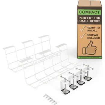 Odpadkový koš Scanfield Darwin, drátěný koš, pro zásuvkové lišty, včetně svorek (10040833)