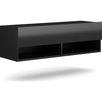 Televizní stolek Závěsný TV stolek Derby 100 cm černý