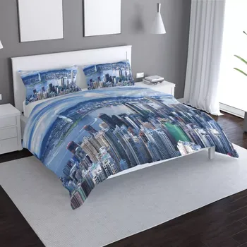 Povlečení Sablio Povlečení Město s mrakodrapy - 140x200 / 90x70