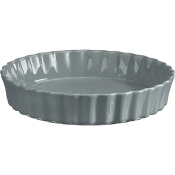 Forma na pečení Koláčová forma hluboká 28 cm perle šedivá - Emile Henry (Pie dish forma koláčová hluboká 29x6 cm perle šedivá - Emile Henry)