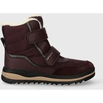 Dívčí sněhule Dětské zimní boty Geox J36EWB 054FU J ADELHIDE B AB J36EWB.054FU.36.39 burgundské 83X, EUR 38