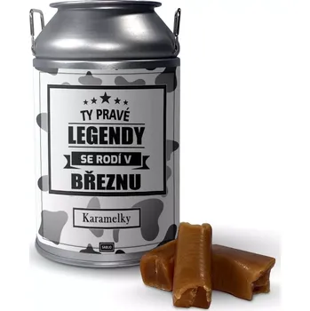 Bonbon Sablio Karamelky Ty pravé legendy se rodí v březnu: 250g