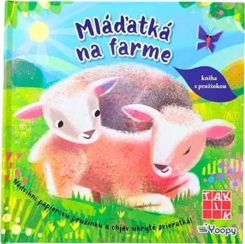 Hračka pro nejmenší Mláďátka na farmě – interaktivní kniha s pružinkou