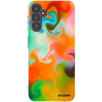 Pouzdro na mobilní telefon Picasee silikonový průhledný obal pro Samsung Galaxy A14 5G A146P - Juice