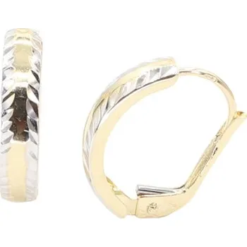 Náušnice Zlaté náušnice na patent