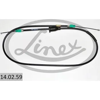 Lanko parkovací brzdy Tažné lanko, parkovací brzda LINEX 14.02.59