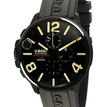 Hodinky U-Boat 8109/E Capsoil Chrono DLC 45 mm