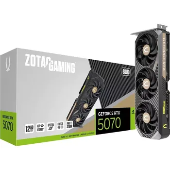 Grafická karta Zotac Gaming GeForce RTX 5070 Solid 12GB GDDR7 (SFF-Ready)