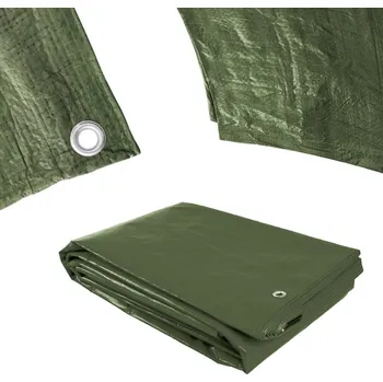 Krycí plachta Plachta Procraft GT8x12 120g/m2 nepromokavá s oky 8x12 m zelená
