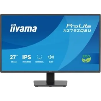 Monitor iiyama ProLite/X2792QSU-B1/27"/IPS/QHD/120Hz/3ms/Černá/3R (X2792QSU-B1)