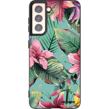 Pouzdro na mobilní telefon Picasee silikonový černý obal pro Samsung Galaxy S21 5G G991B - Hawaii