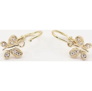 Náušnice Dětské zlaté náušnice