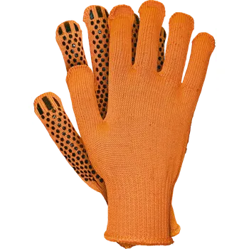 Pracovní oblečení Reis RDZFLAT rukavice s PVC tečky 10-11