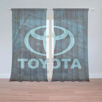 Záclona Sablio Záclony Logo Toyota Motor: 2ks 150x250cm