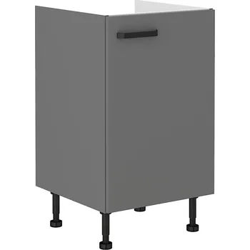 Kuchyňská skříňka Dřezová skříň, šíře 50 cm Antracit
