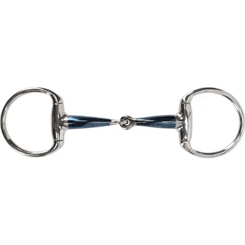 Udidlo pro koně QHP Udidlo olivové jednou lomené Anatomical QHP, 14 mm, sweet iron 14,5 cm