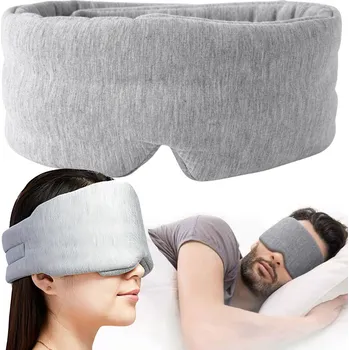 Škraboška na spaní VERK GROUP Páska přes oči na spaní zatemňovací maska měkká lepší spánek relaxace