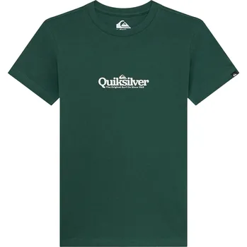 Pánské oblečení quiksilver Pánské triko fineline tkr/trekking green