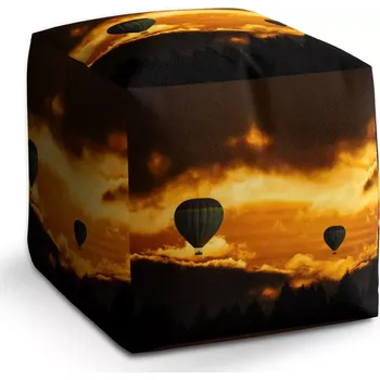Taburet Sablio Taburet Cube Horkovzdušné balony: 40x40x40 cm