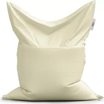 Sedací pytel Sablio Sedací vak Classic Bílá slonová kost - 150x100 cm