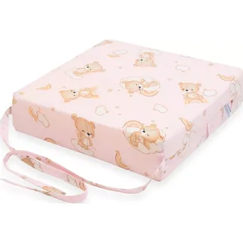 Dětský podsedák na židli NEW BABY Basic Bear růžový