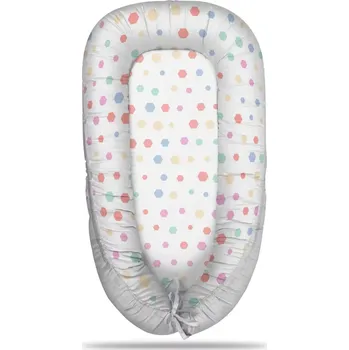 Hnízdečko pro miminko Sablio Hnízdečko pro miminko Různě barevné puntíky