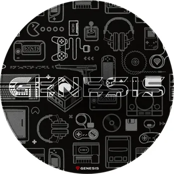 GENESIS TELLUR 300 GEAR Podložka pod židli černá