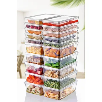 Dóza na potraviny ASIR Sada dóz na potraviny 20 kusů KKD transparentní