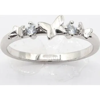 Prsten Stříbrný prsten s kamenem