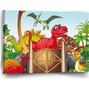 Obraz Sablio Obraz Dinosauři 4 - 60x40 cm