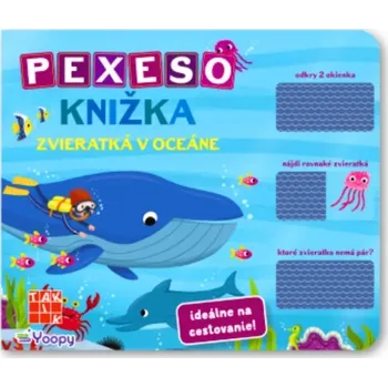 Pexeso Pexeso knížka: Zvířátka v oceánu