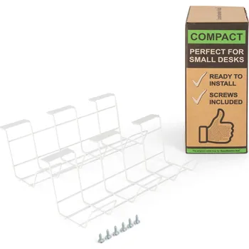 Odpadkový koš Scanfield Darwin, drátěný koš, pro stolní zásuvkové lišty (10039701)