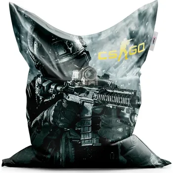 Sedací pytel Sablio Sedací vak Classic CS:GO Voják 1 Varianta: 150x100cm