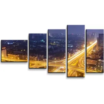 Obraz Sablio Obraz - 5-dílný Křižovatka - 100x60 cm